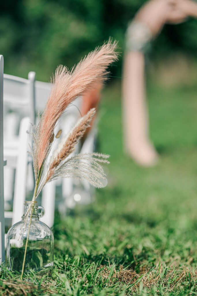 simple wedding aisle ideas